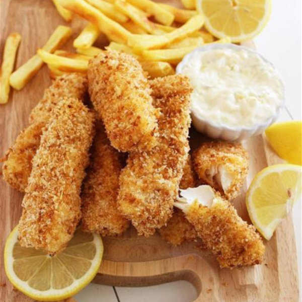 Fish Finger Strips with frise